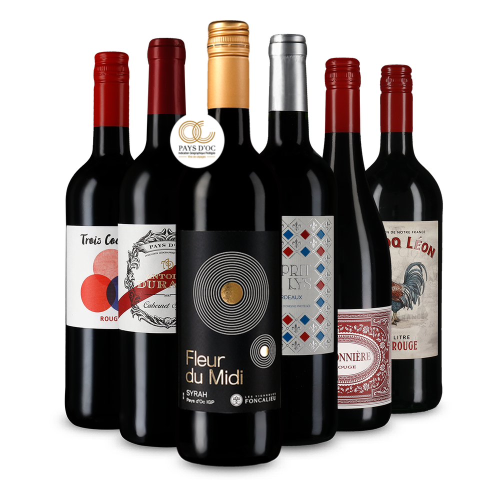 Červené poklady z Francie v poznávacím balíčku, foto produktu