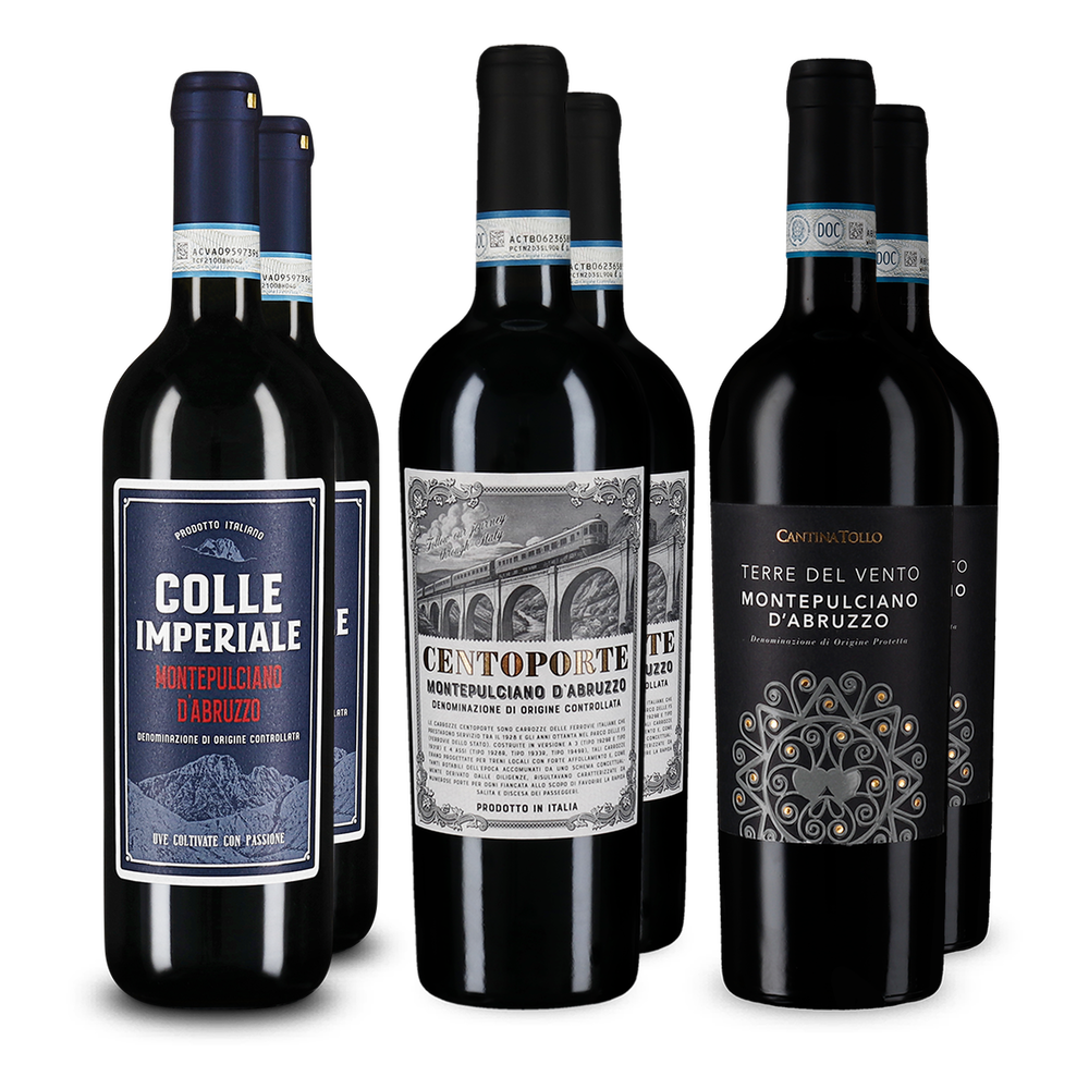 Montepulciano d'Abruzzo v degustačním balení, foto produktu