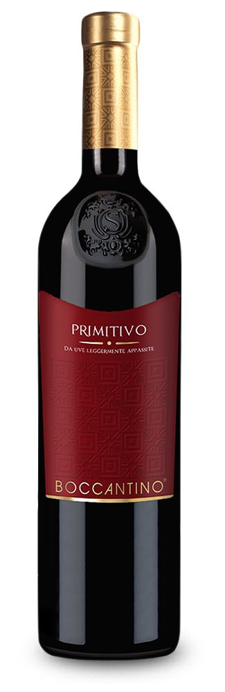 Boccantino Primitivo da uve leggermente appassite Salento 2021