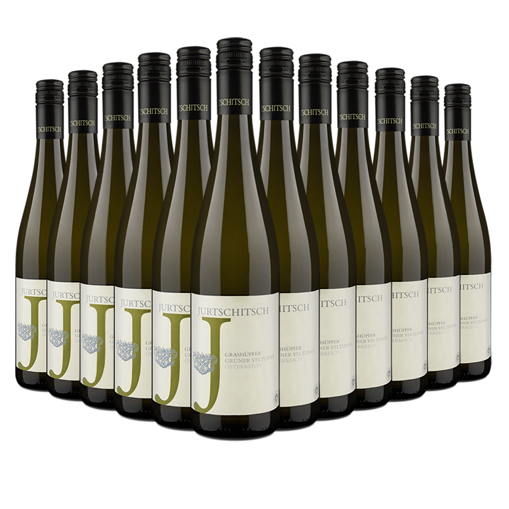 12 Flaschen Grüner Veltliner Grashüpfer 2021
