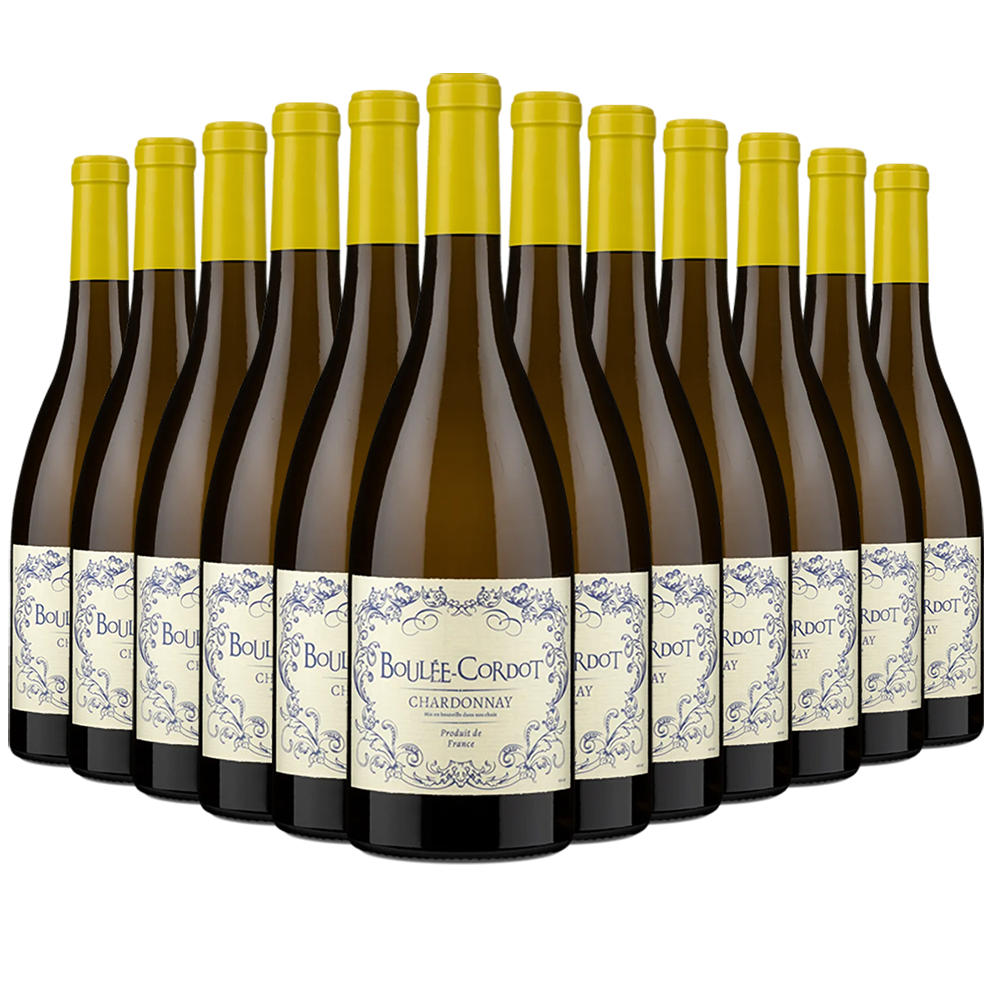 12 Flaschen Les Chardonnay Boulée-Cordot 2021