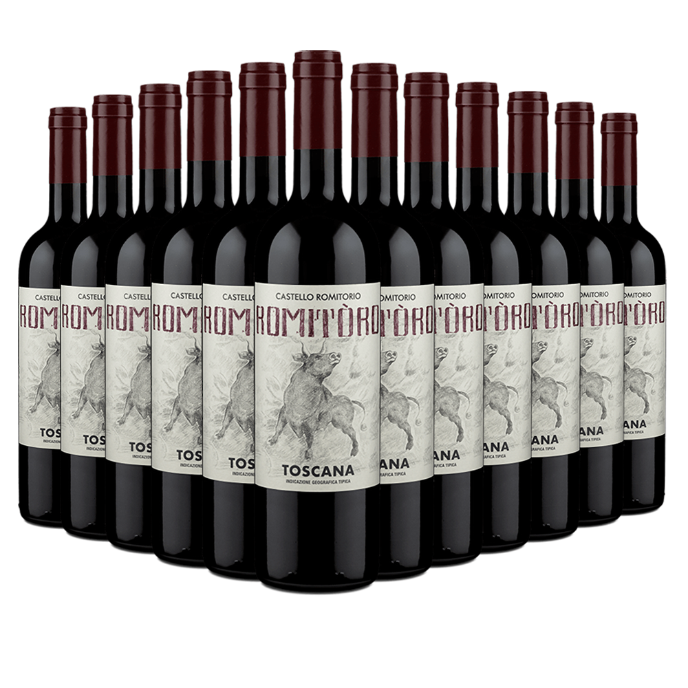 12 Flaschen RomiTòrio Toscana 2020
