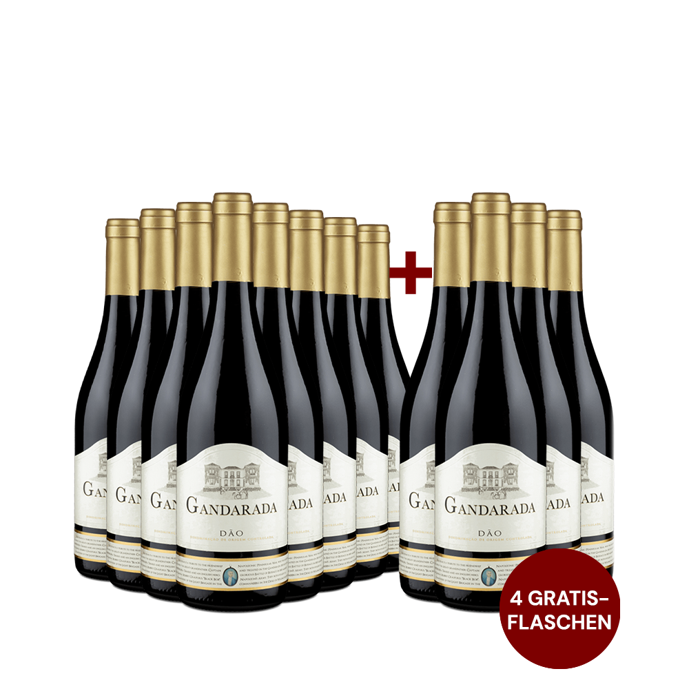 8+4 Flaschen Gandarada Dão Tinto 2019