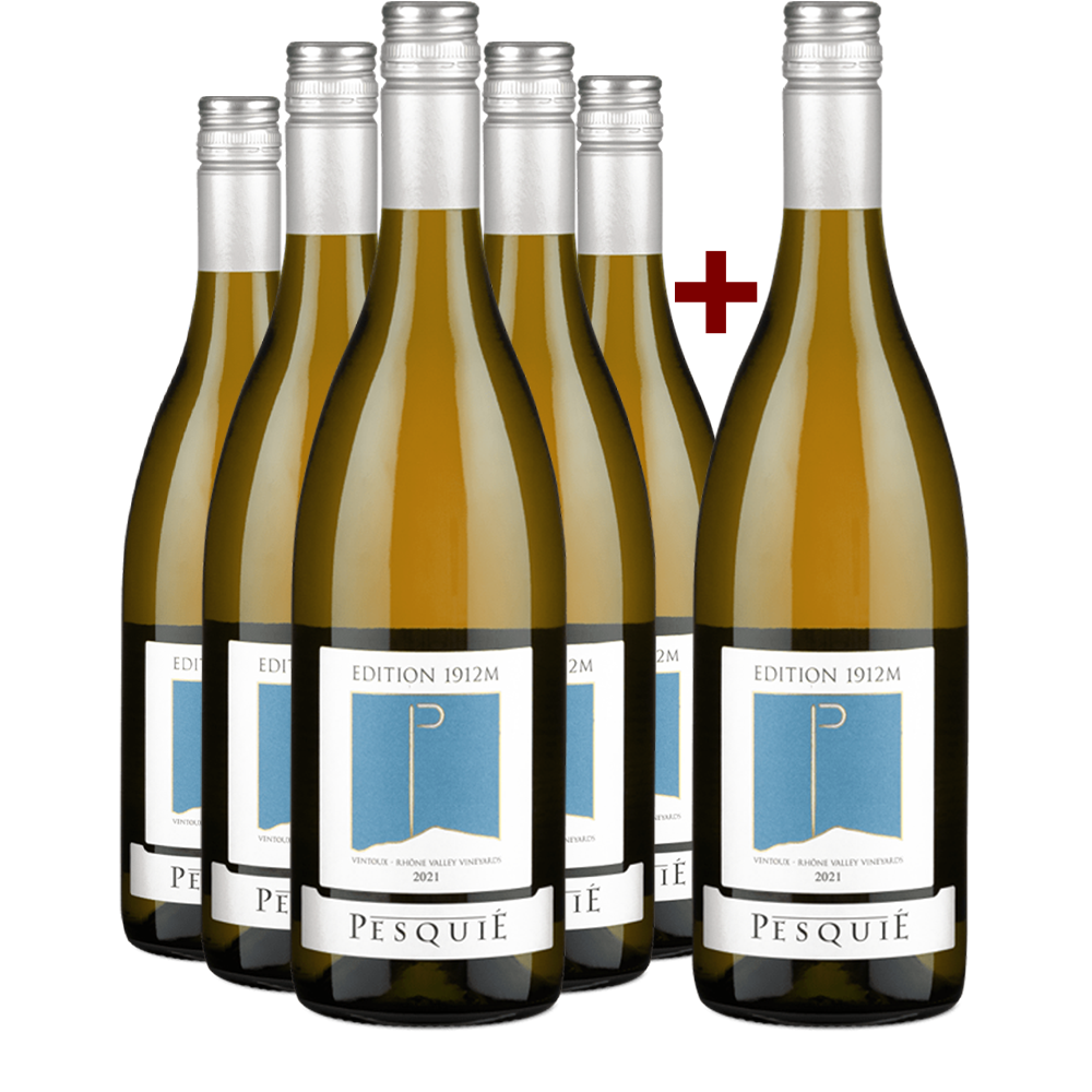 5+1 Flaschen Château Pesquié Édition 1912m Blanc Ventoux 2021