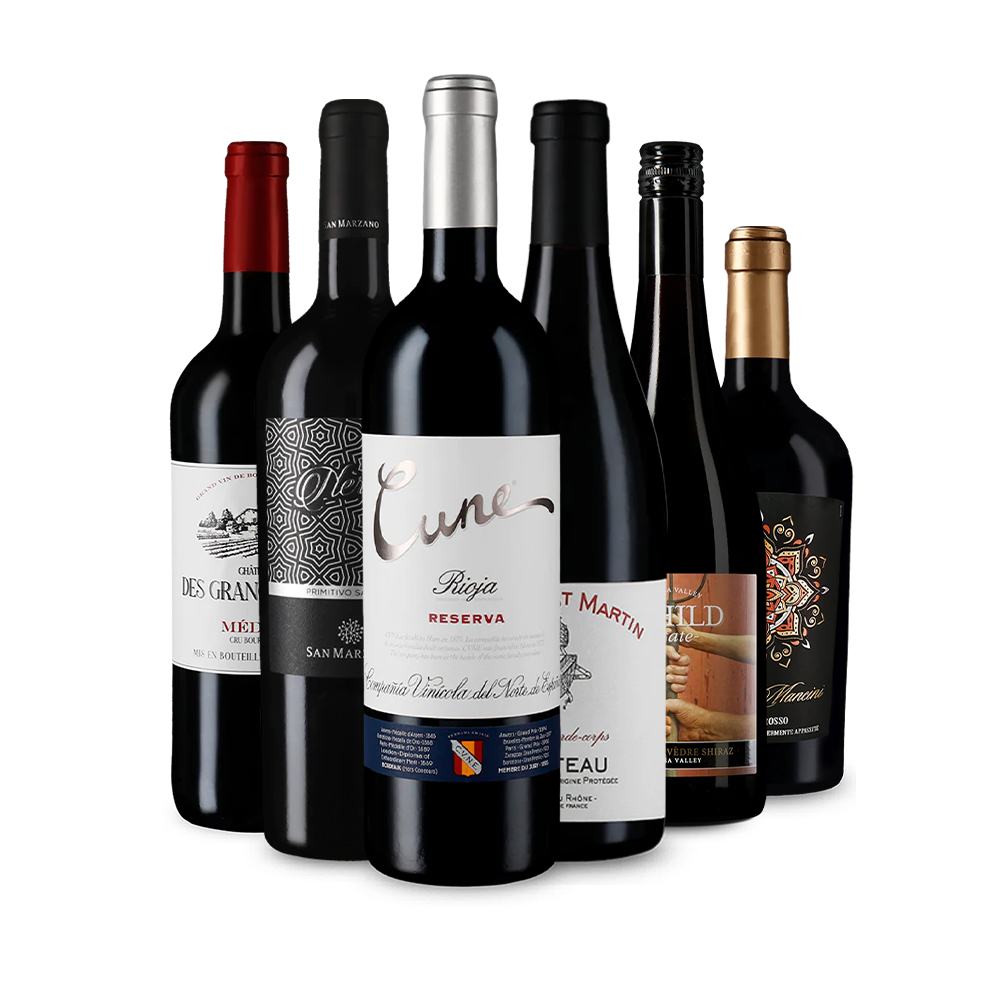 Wine in Black Rotwein-Kennenlernpaket