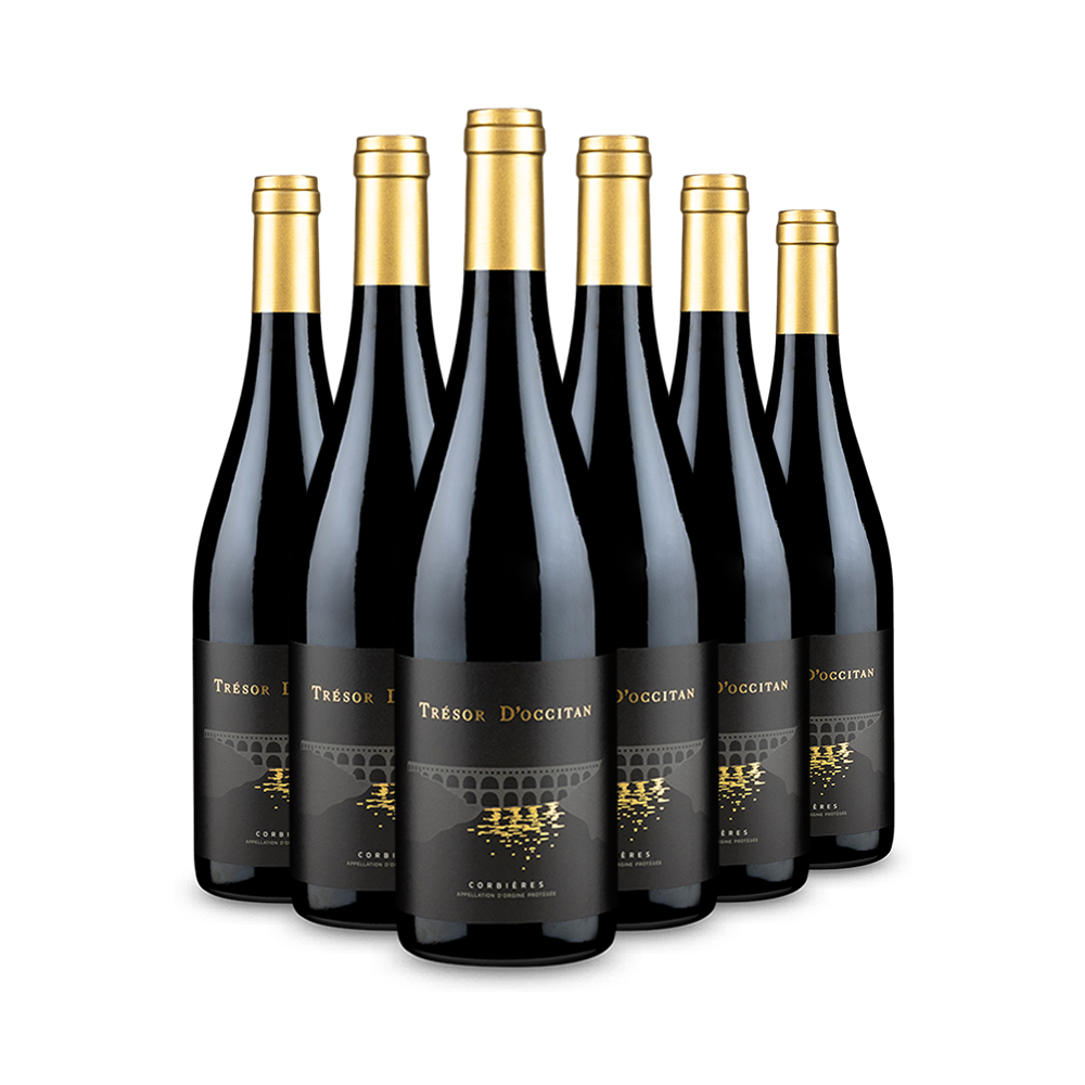 6 Flaschen Trésor d’Occitan Corbières 2020