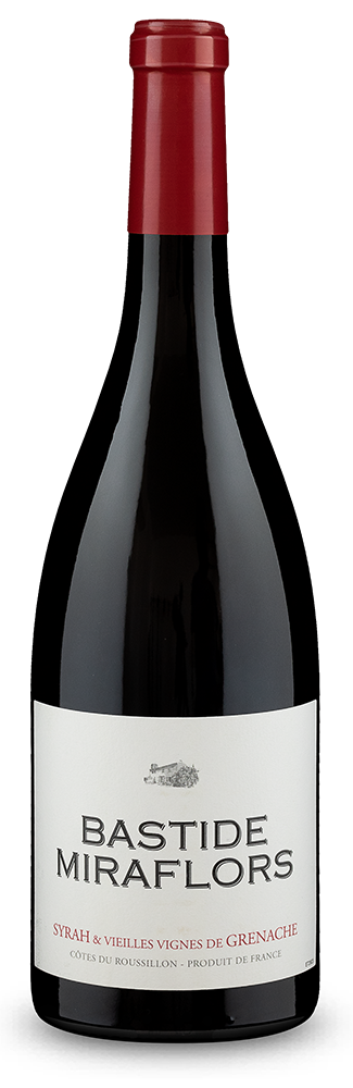 Syrah-Grenache Bastide Miraflors Côtes-du-Roussillon 2018