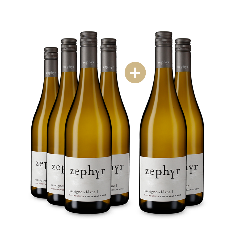 4+2 Flaschen Zephyr Sauvignon Blanc Marlborough 2021