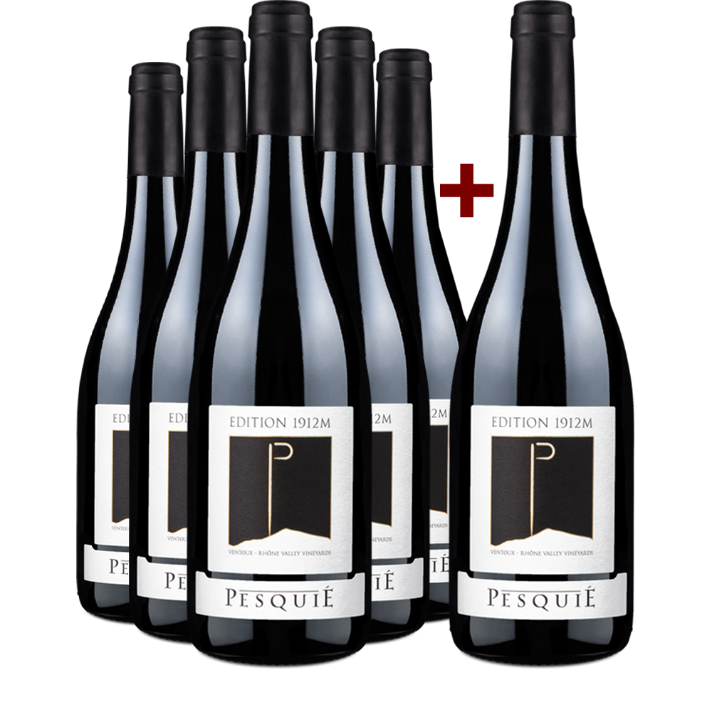 5+1 Flaschen Château Pesquié Édition 1912m Ventoux 2019