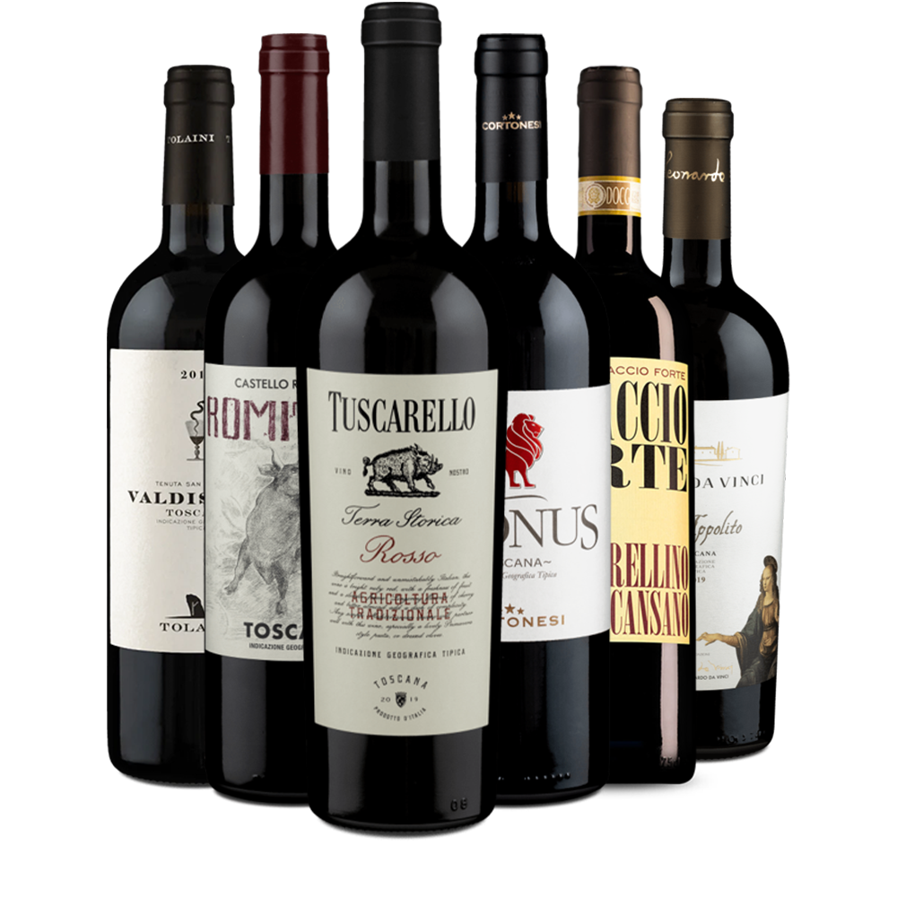 Supertuscans: Die Auswahl im 6er-Set