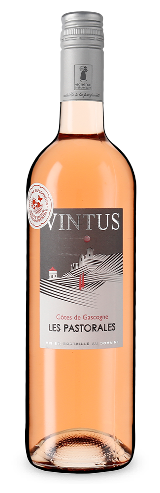 Les Pastorales Côtes de Gascogne Rosé 2022