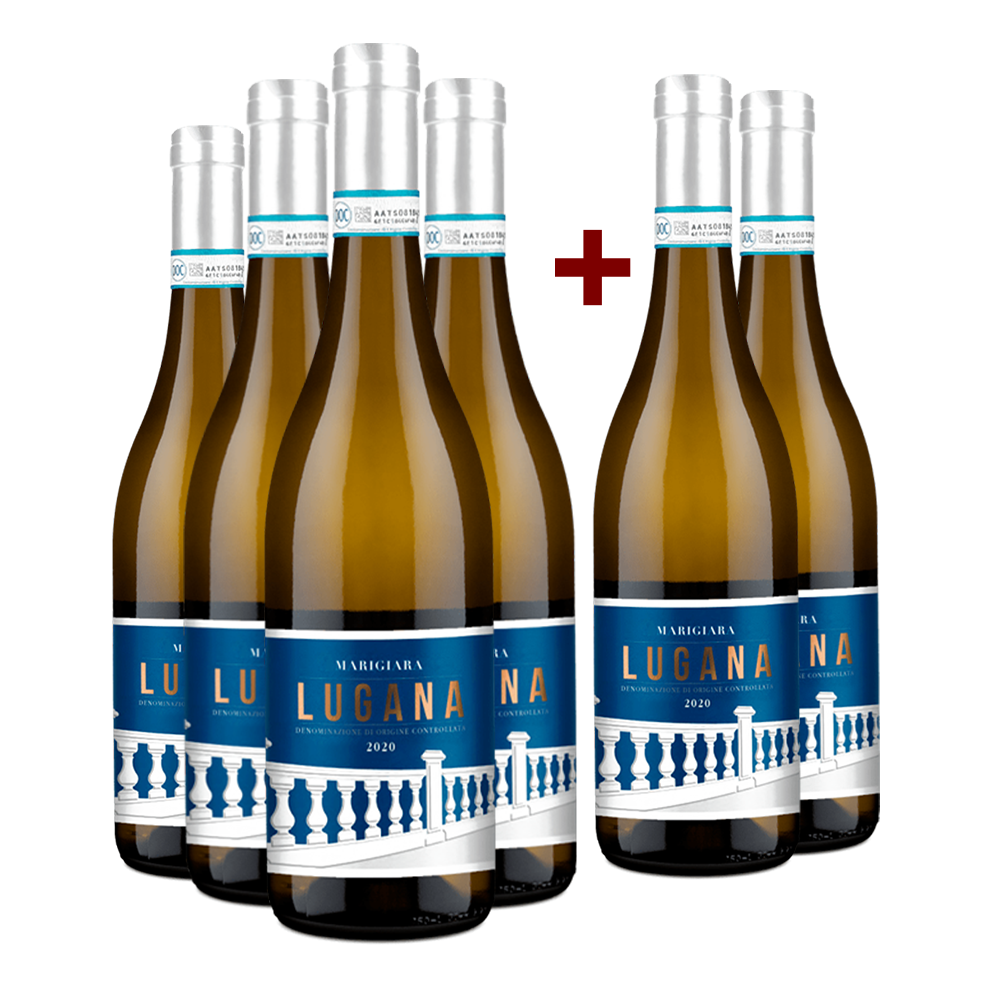 4+2 Flaschen Cantina Delibori Lugana Marigiara 2020
