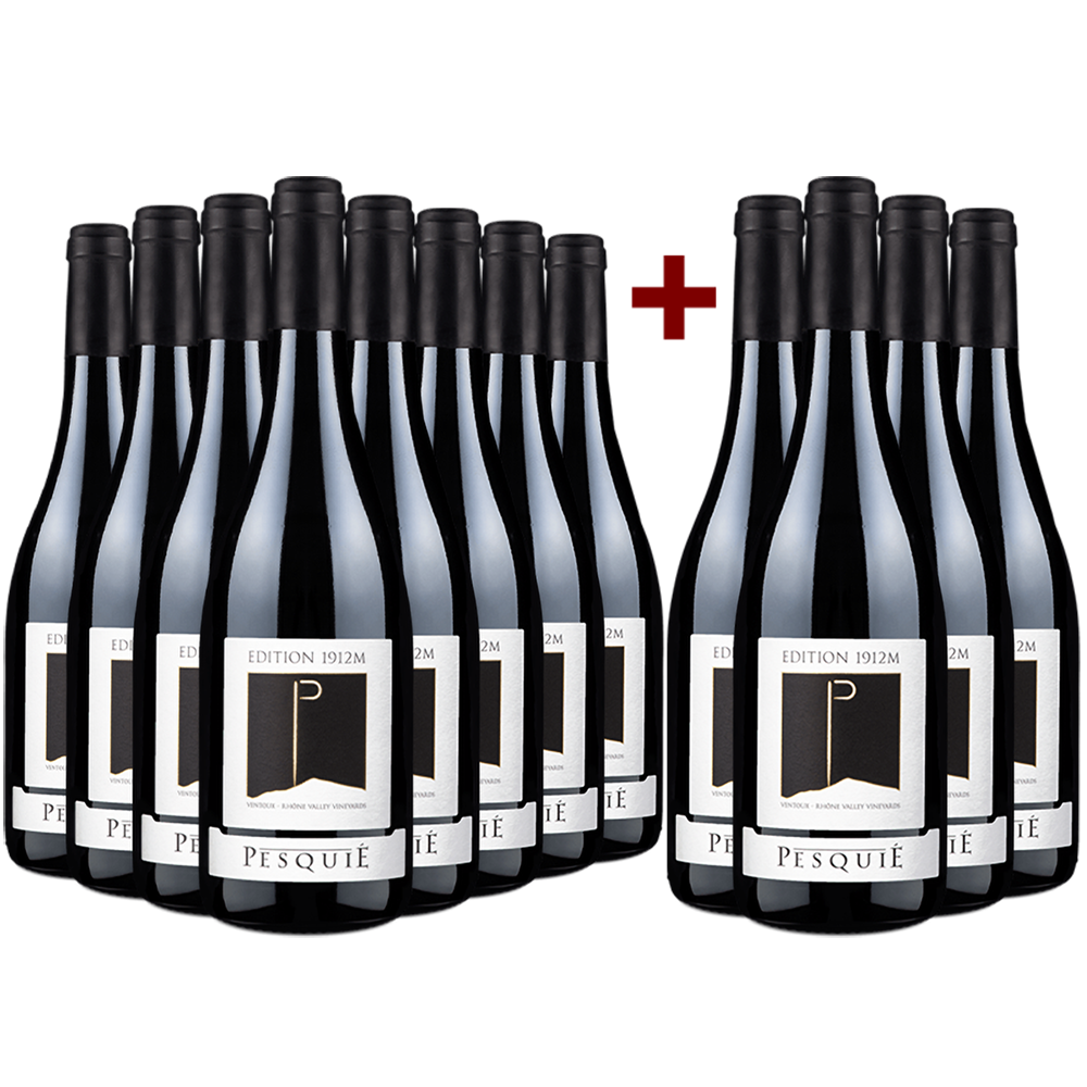 8+4 Flaschen Château Pesquié Édition 1912m Ventoux 2019