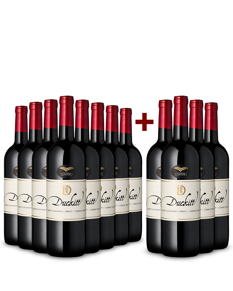8+4 Flaschen Duckitt Bordeaux Blend 2020