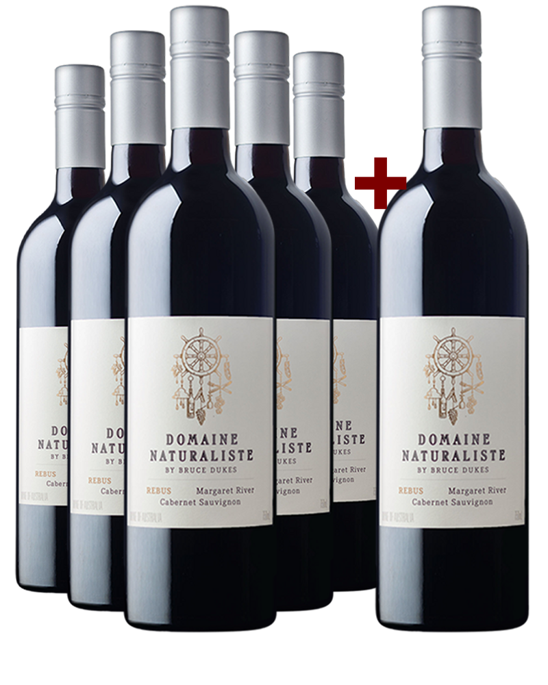 5+1 Flaschen Cabernet Sauvignon Rebus Margaret River 2018