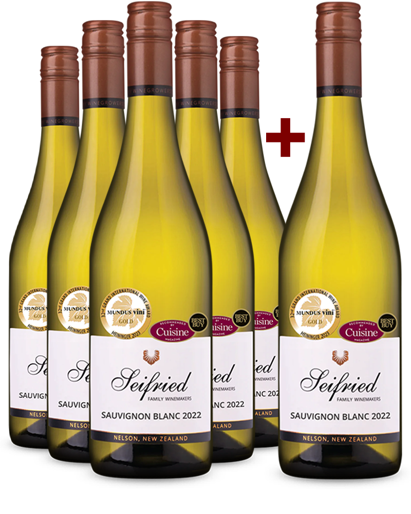5+1 Flaschen Sauvignon Blanc Nelson 2022