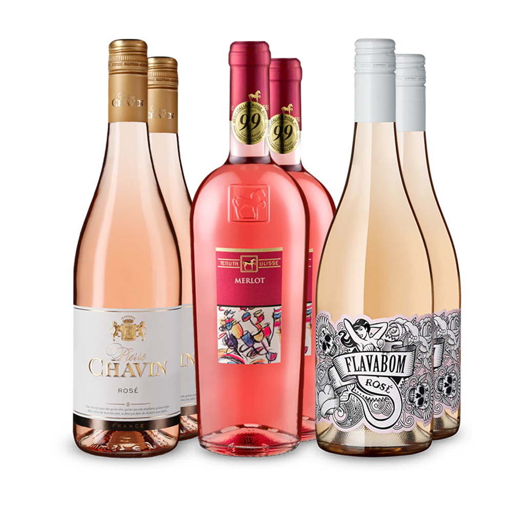 Internationale Rosé-Tipps im 3x2-Paket