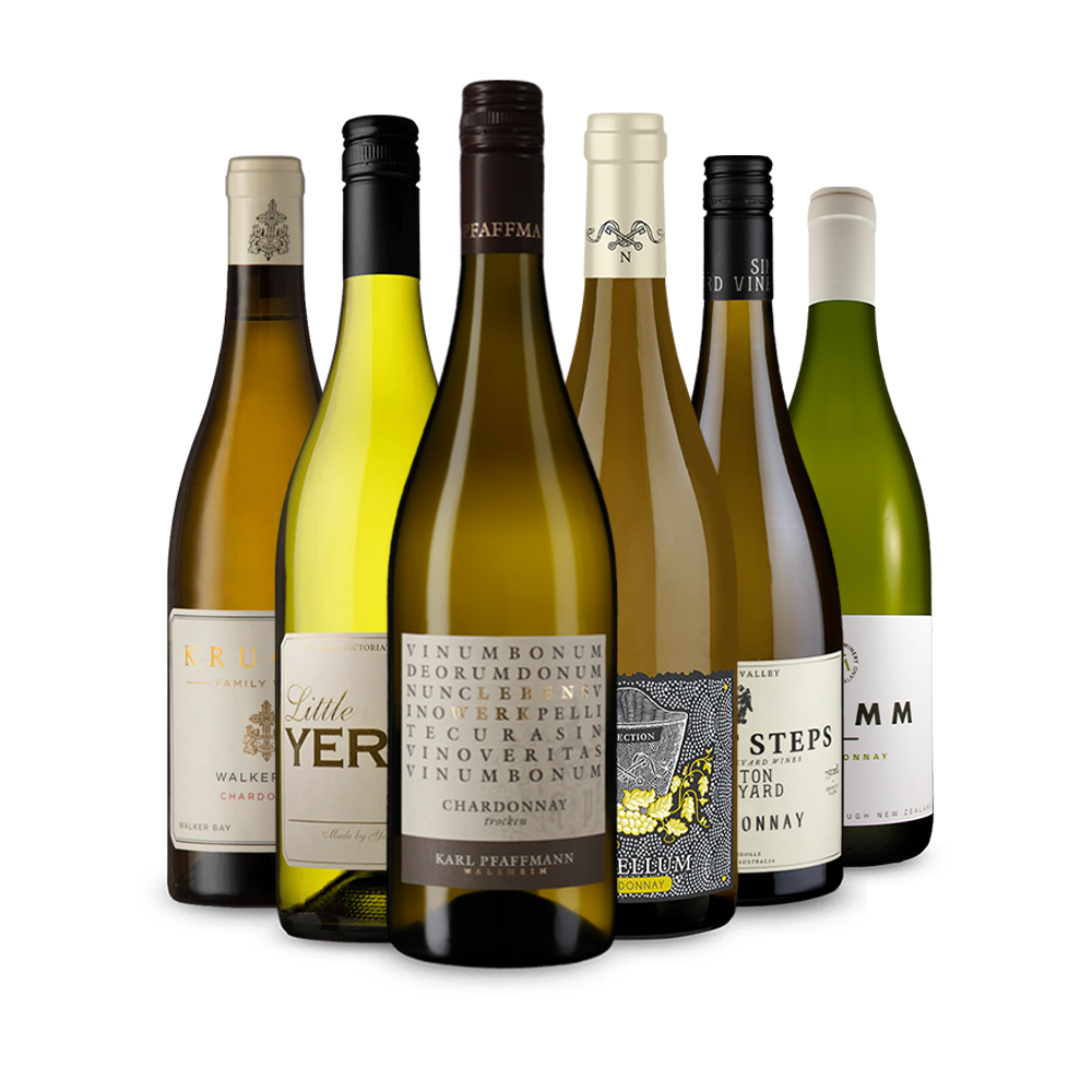 Chardonnay-Stars im 6er-Paket