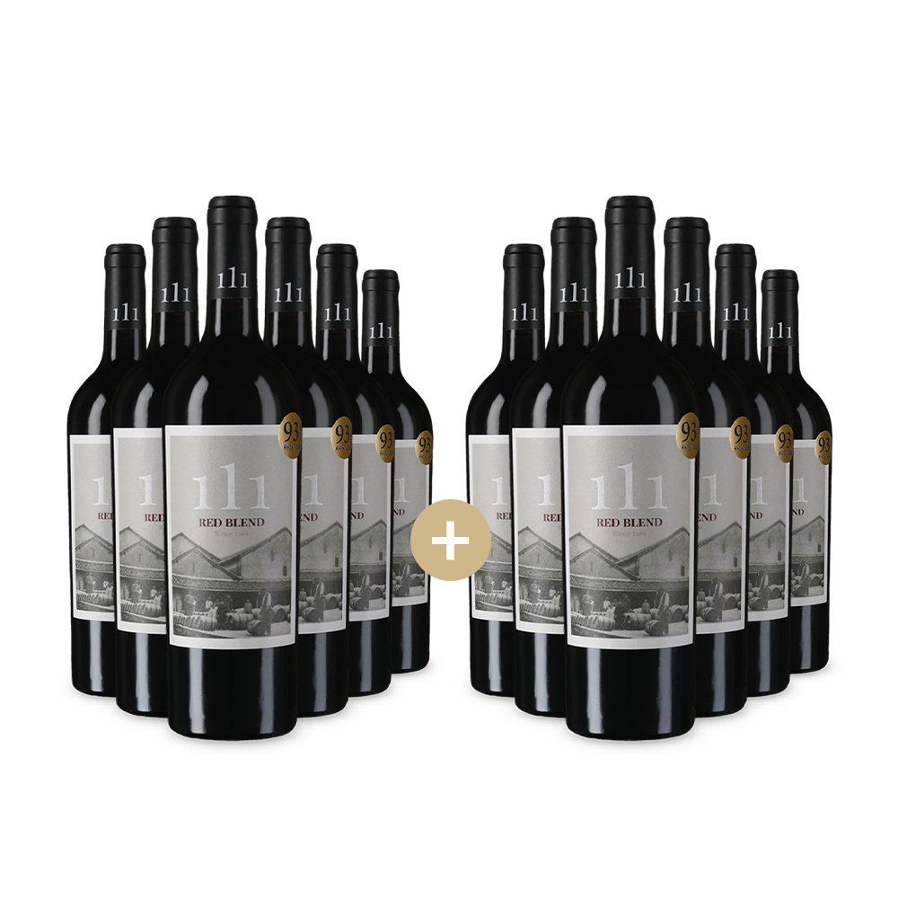 6+6 Flaschen Bodegas Manzanos 111 Red Blend 2021