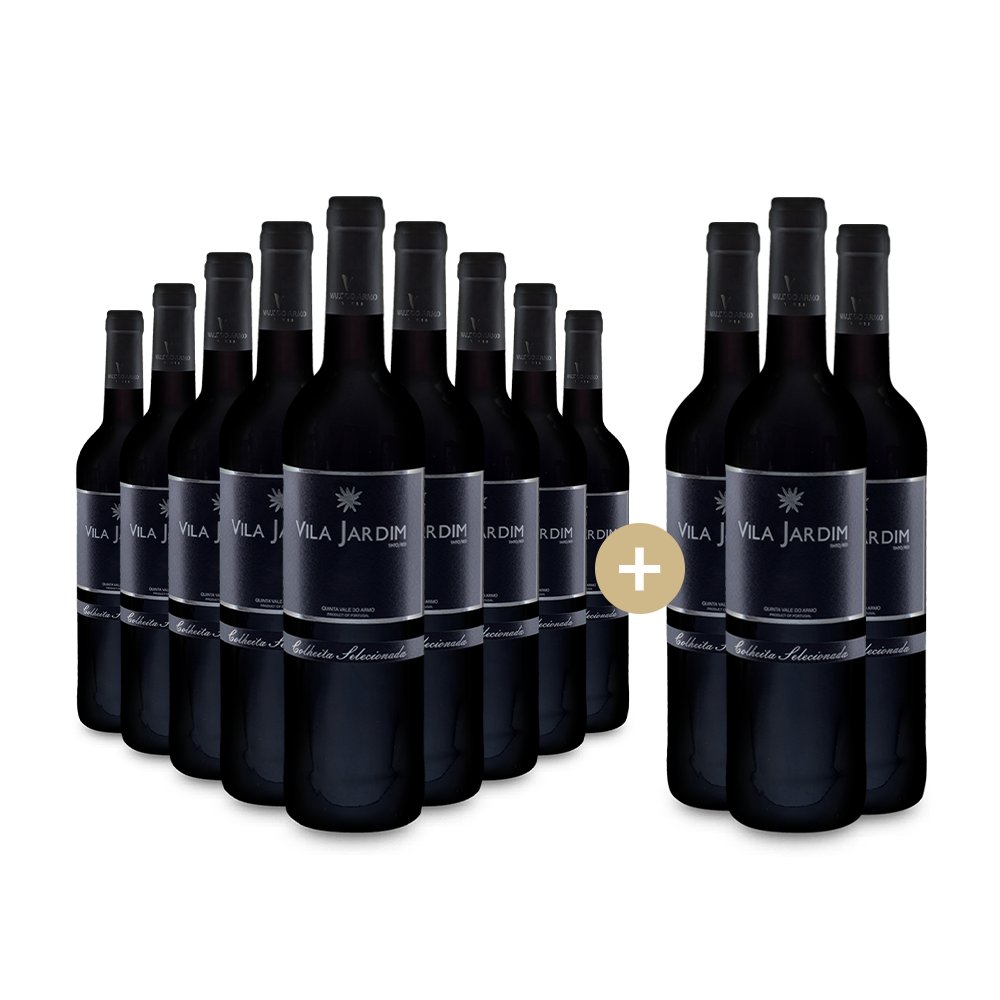 9+3 Flaschen Vila Jardim Selection Red 2020
