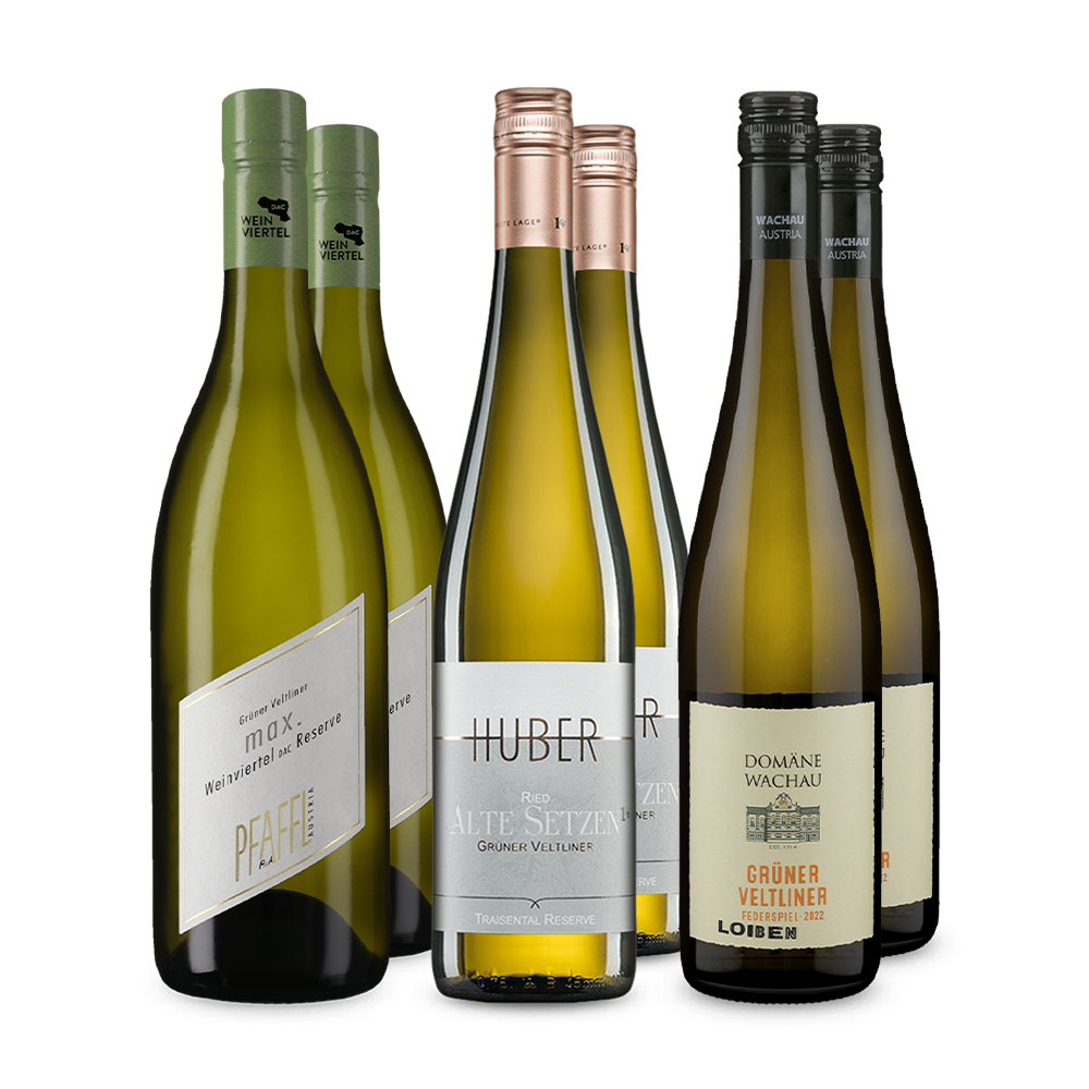 Grüner Veltliner im 3x2-Premium-Paket