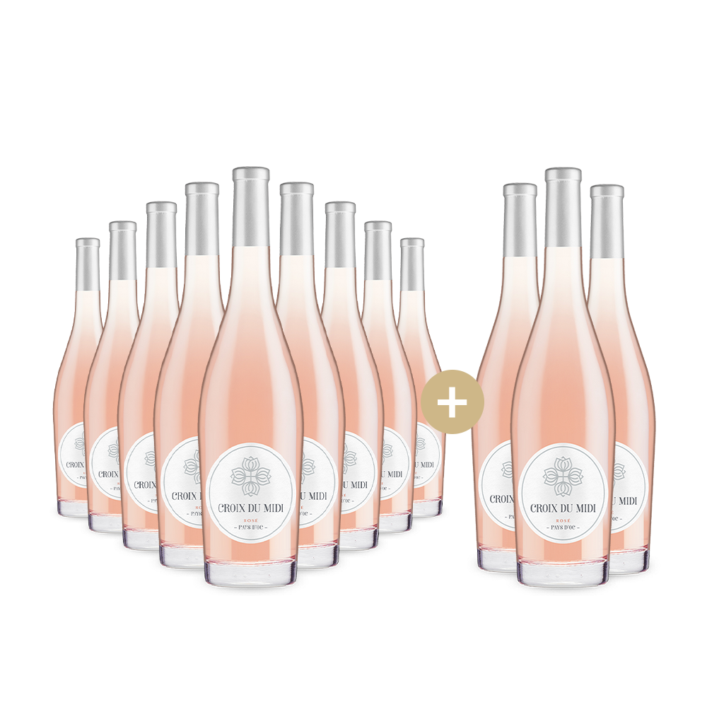 8+4 Flaschen Rosé 2022