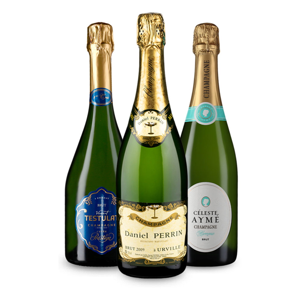 Best-Buy-Champagner im 3er-Set