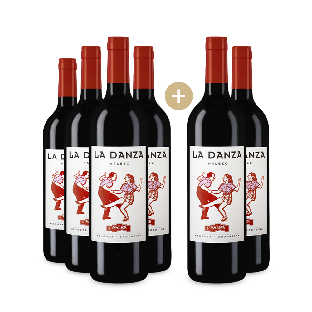 4+2 Flaschen Altos Las Hormigas La Danza Malbec 2022