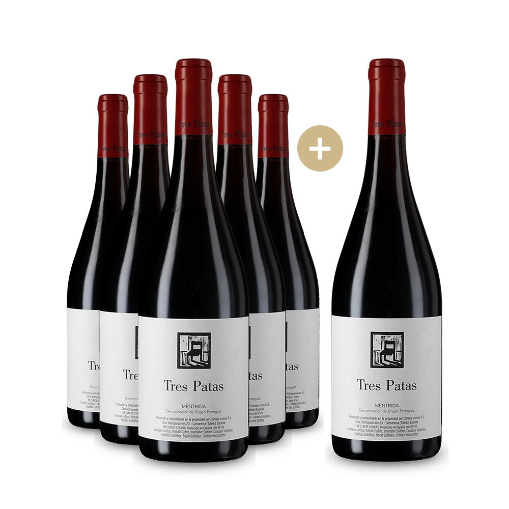 5+1 Flaschen Bodegas Canopy Tres Patas 2018