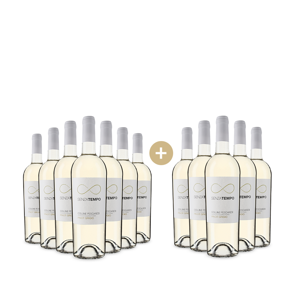 7+5 Flaschen Senza Tempo Pinot Grigio 2023