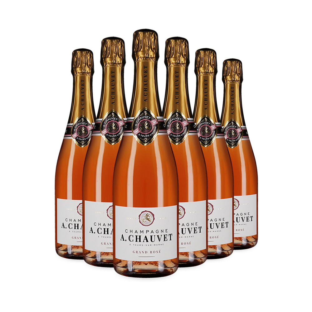 6 Flaschen Grand Rosé Premier Cru Brut