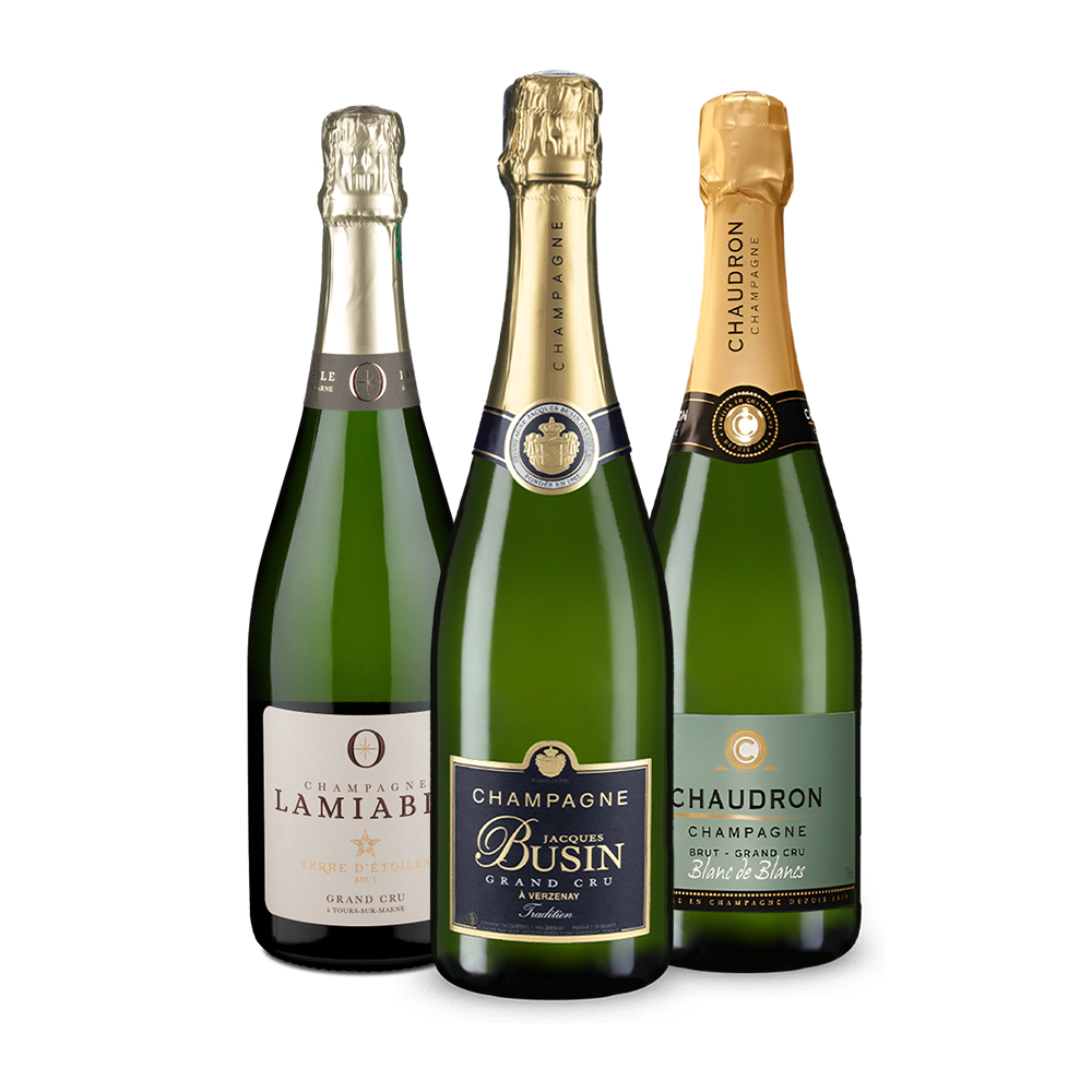 Grand-Cru-Champagner im Set