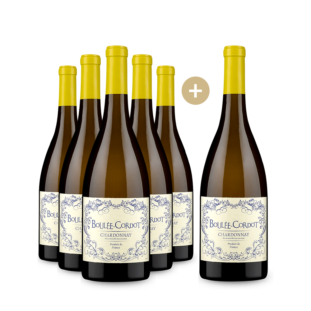 5+1 Flaschen Boulée-Cordot Chardonnay 2023