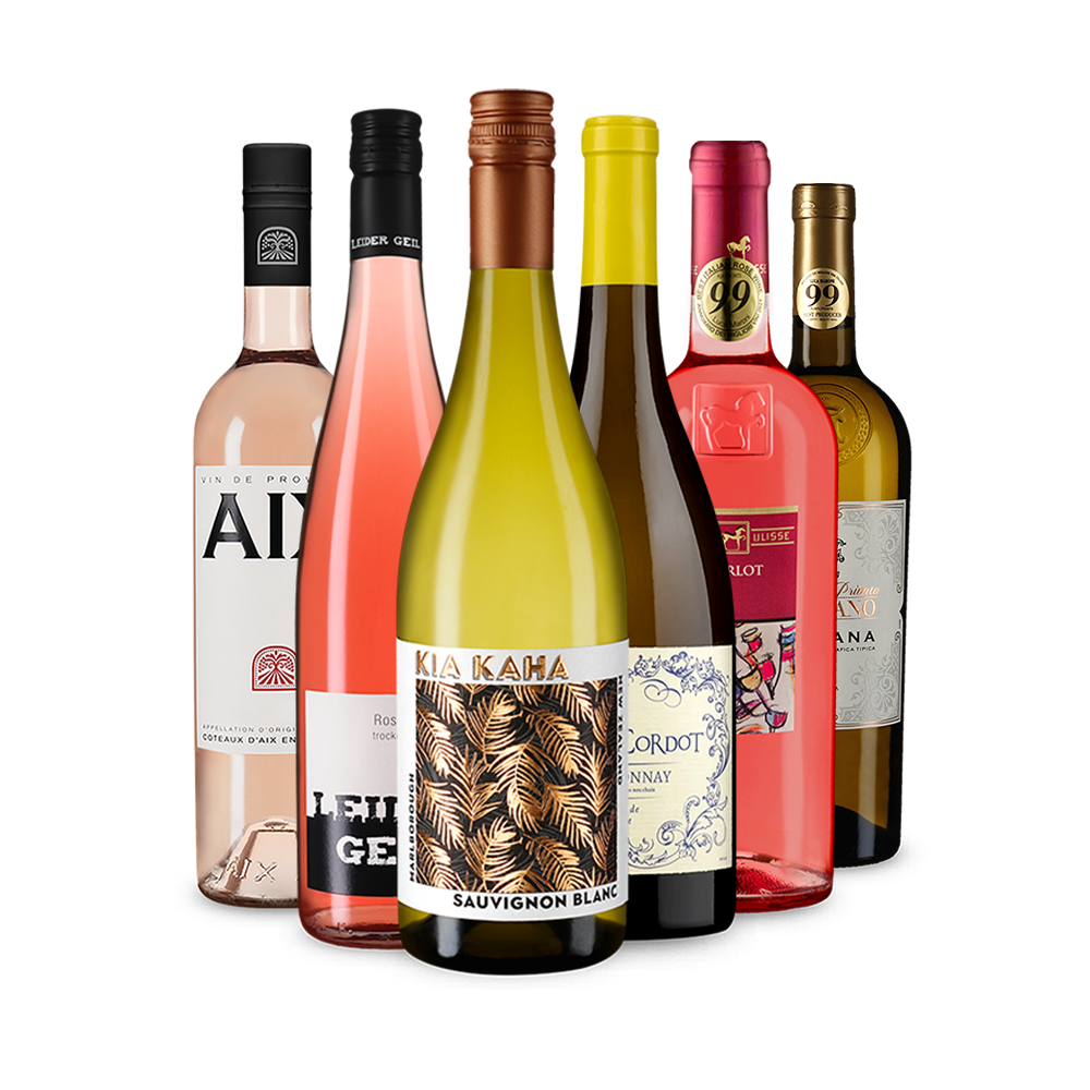 Sommer-Hits in Weiß & Rosé