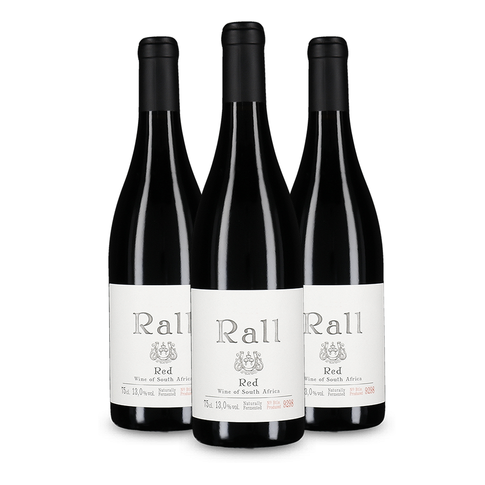 3 Flaschen Rall Red 2021