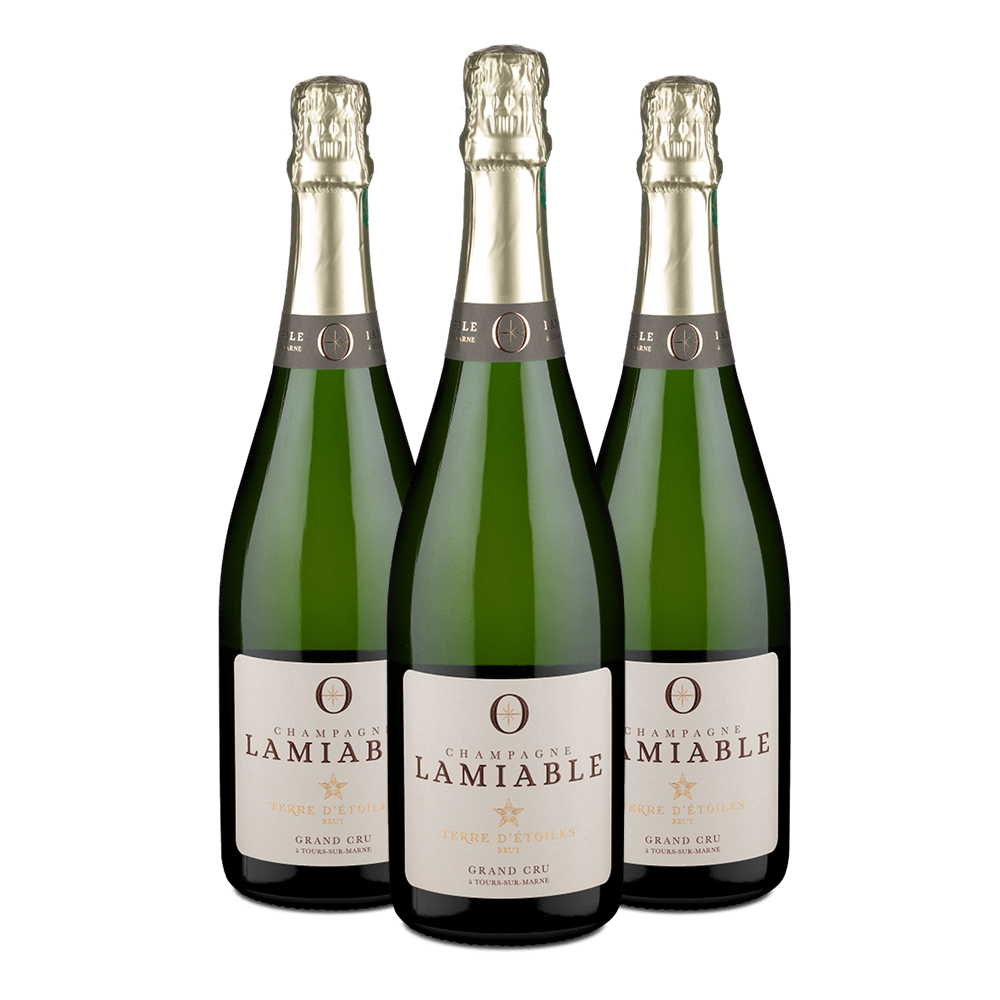 3 Flaschen Terre d’Étoiles Brut Grand Cru