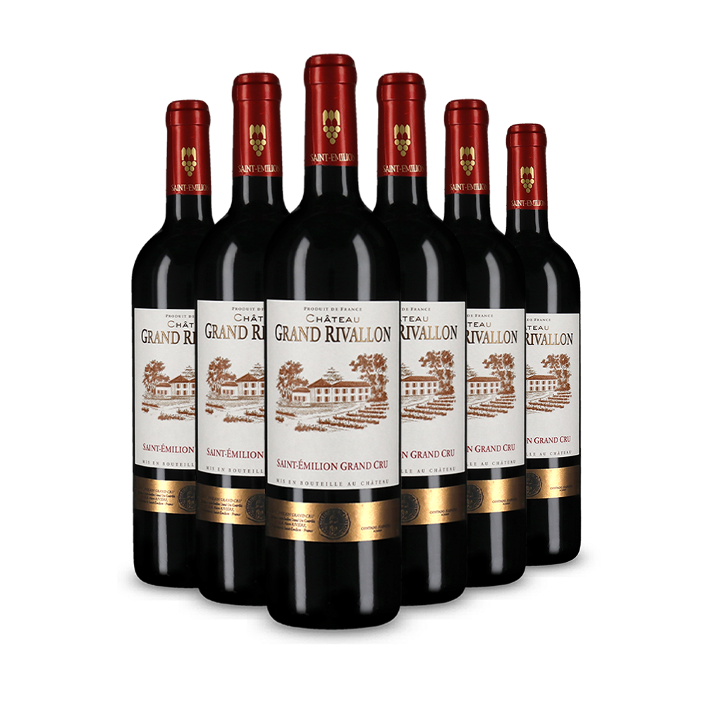 6 Flaschen Saint-Émilion Grand Cru 2020