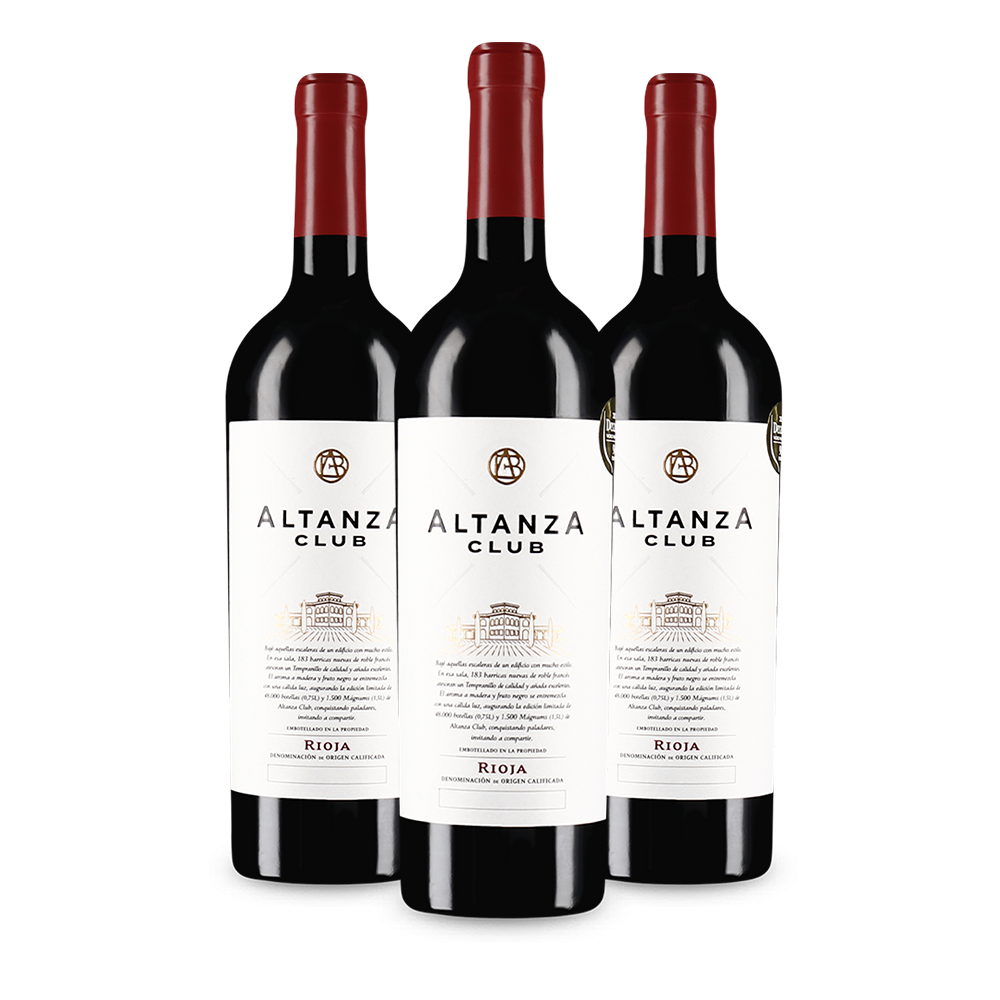 3 Flaschen Club Rioja Reserva 2015