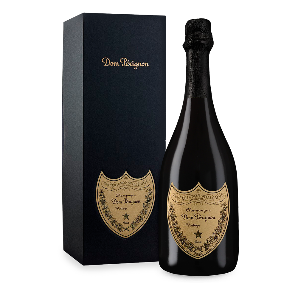 Champagne Dom Pérignon in Geschenkverpackung Vintage 2015