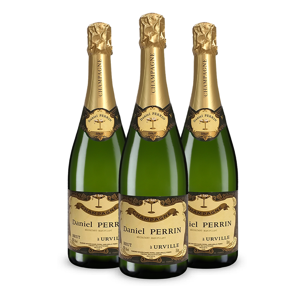3 Flaschen Cuvée Brut Millésimé 2011