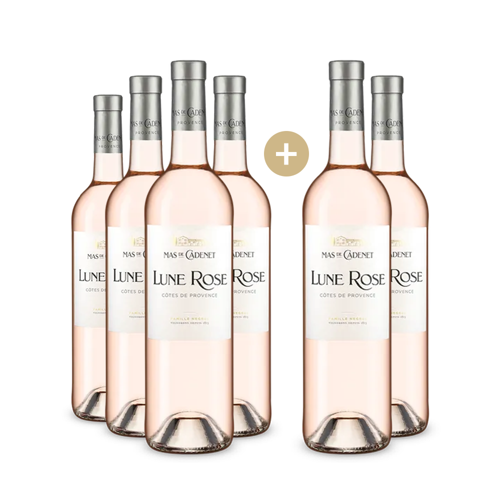 4+2 Flaschen Lune Rose Côtes de Provence 2024