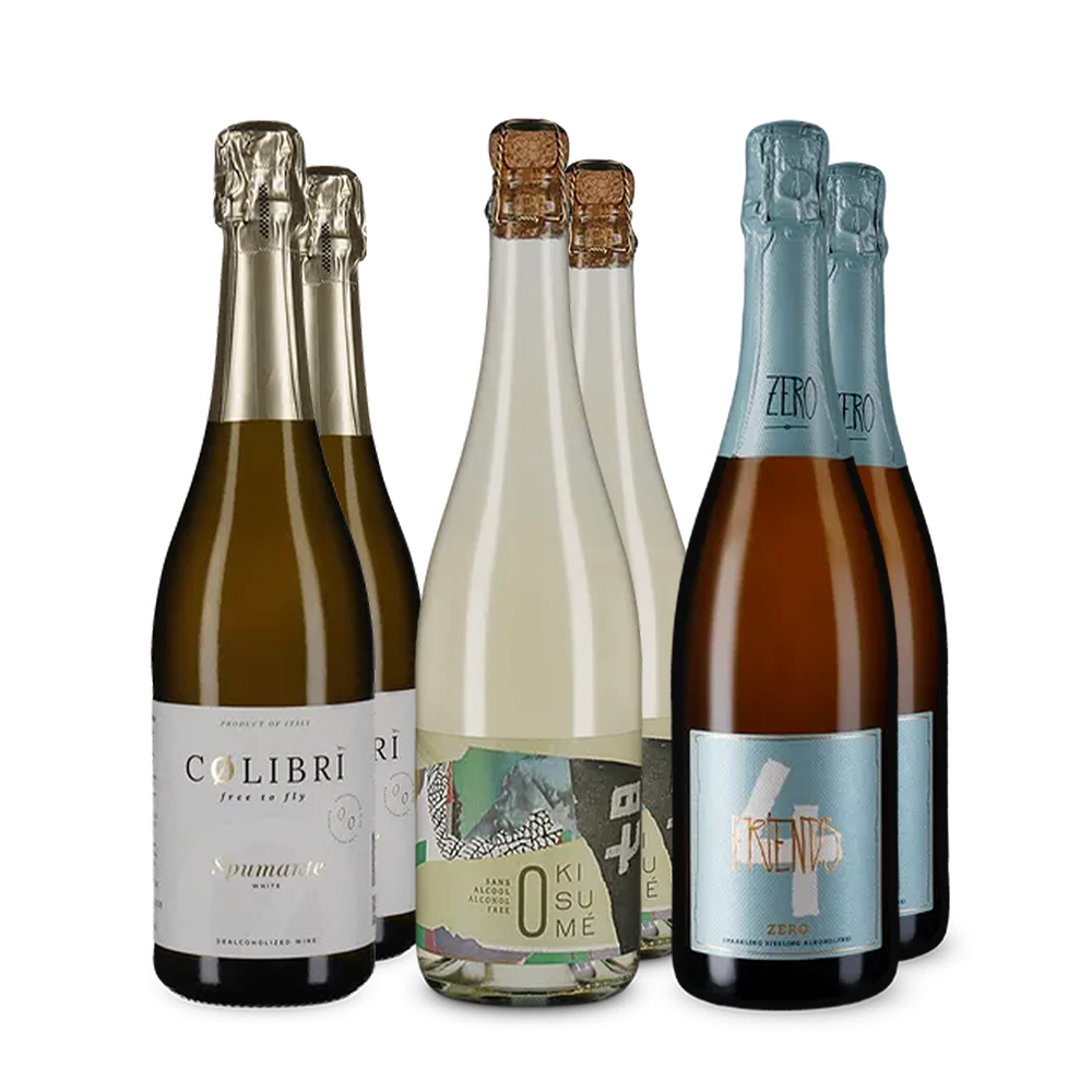 Prickelnder Genuss: Alkoholfreie Schaumweine im Set!