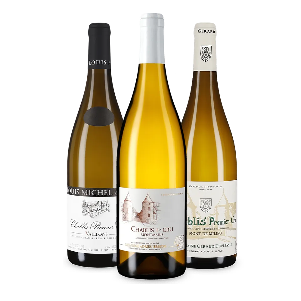 Chablis deluxe: 3 Flaschen Premier Cru im Set