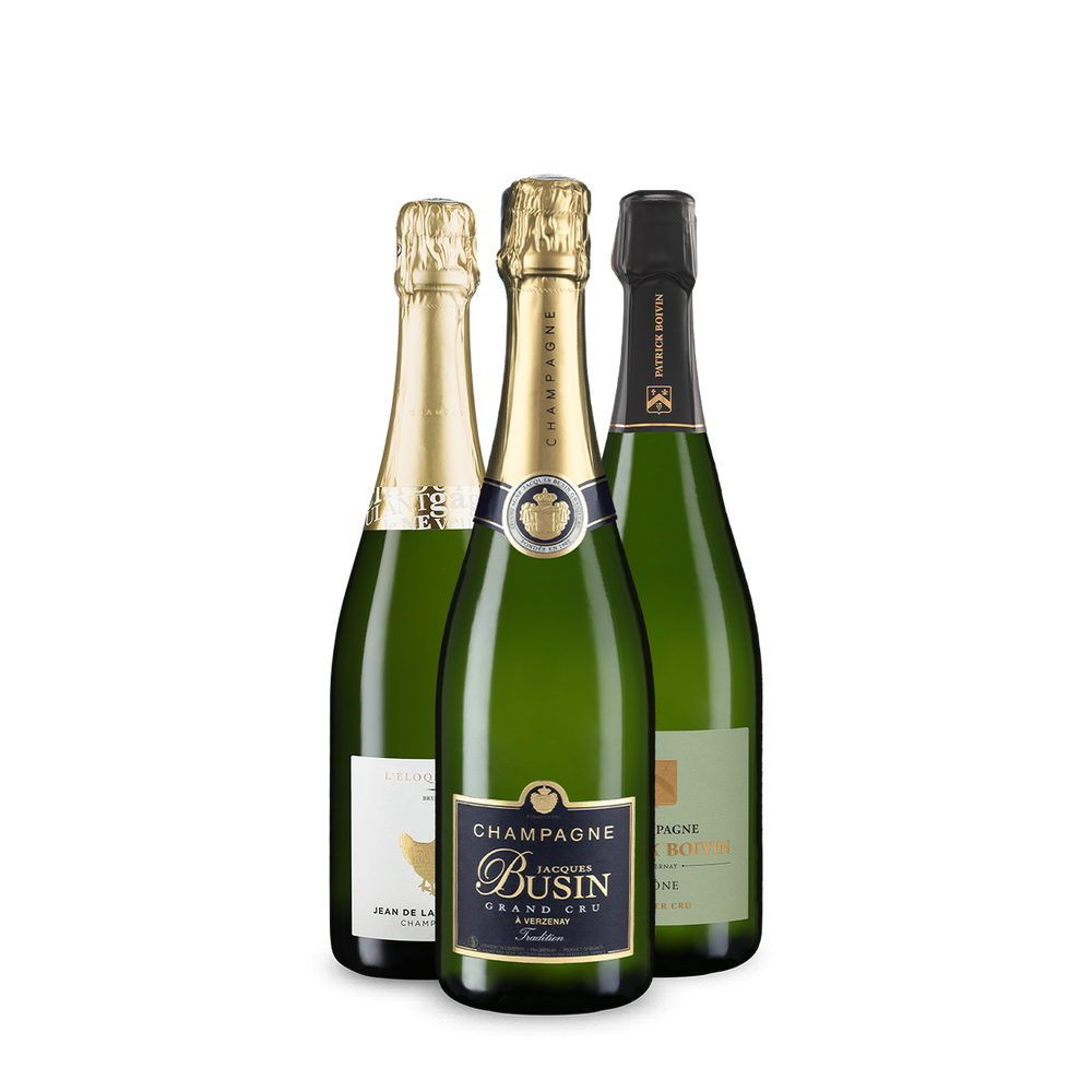 Champagner deluxe: 3 Flaschen purer Genuss!