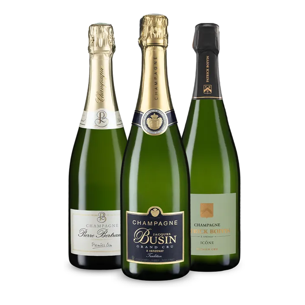 Cru Champagner im 3er-Set