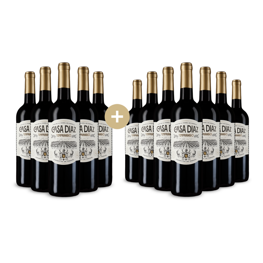 Casa Diaz 5+7 zdarma: Tempranillo 2025