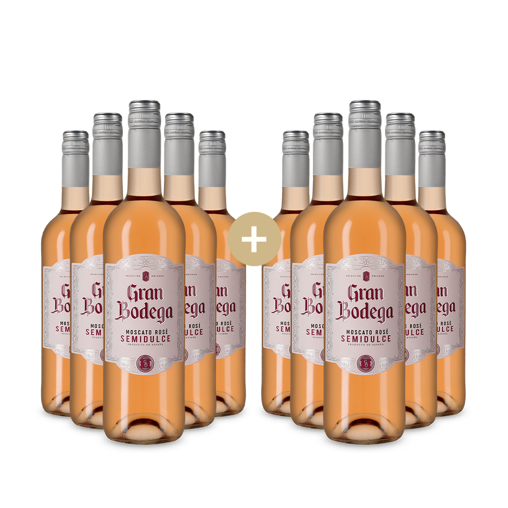 Gran Bodega 5+5 zdarma: Moscato Rosé 2025