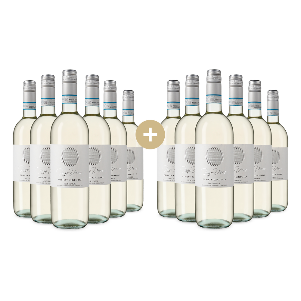 Lago Vero 6+6 zdarma: Pinot Grigio delle Venezie 2025