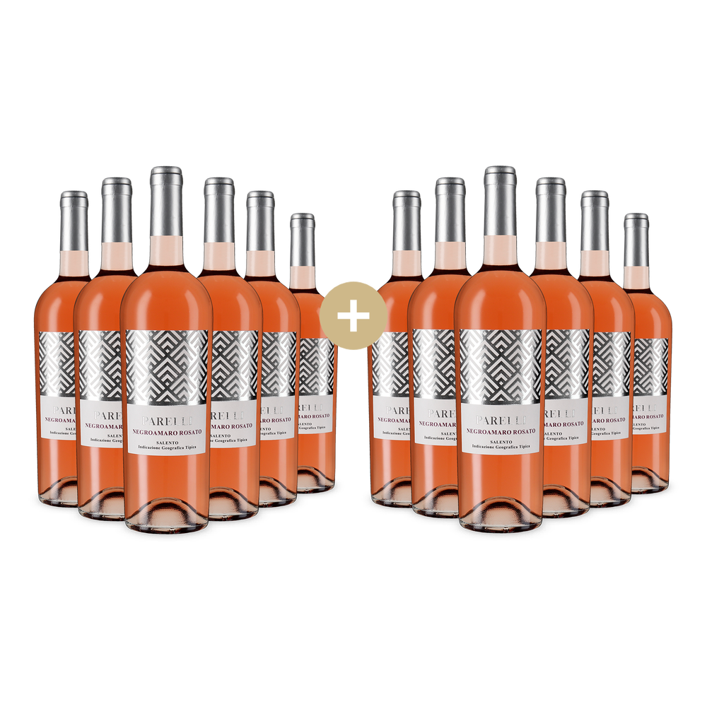 Rocca Vini 6+6 zdarma: Parelli Negroamaro Rosato 2025