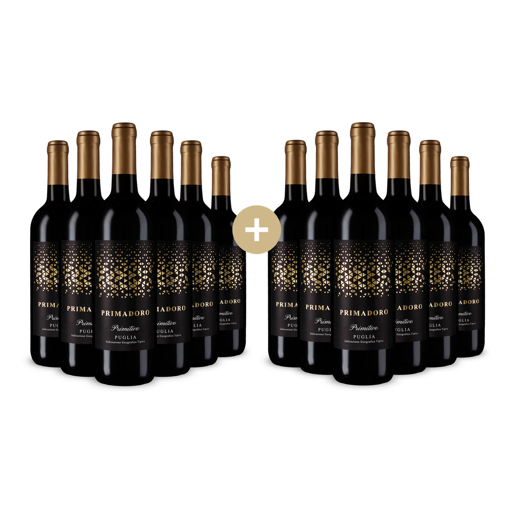 Casa Vinicola Botter 6+6 zdarma: Primadoro Primitivo 2025